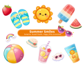 Summer Smiles Clipart - 23 Images