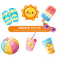 Summer Smiles Clipart - 23 Images