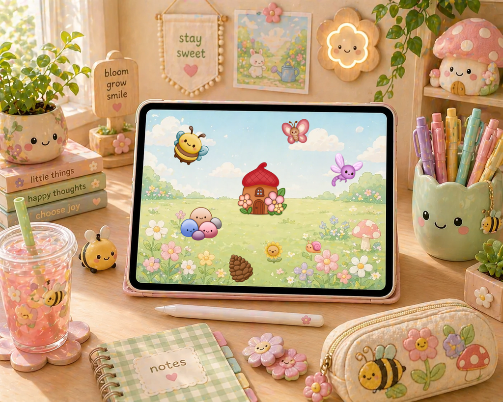 Whimsical Garden Friends Clipart - 47 Images